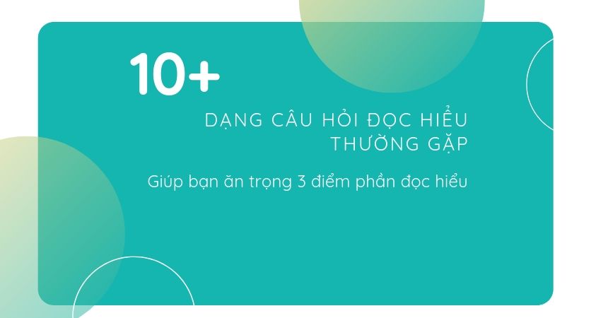 10 dạng câu hỏi đọc hiểu thường gặp 10 dạng câu hỏi đọc hiểu thường gặp trong phần đọc hiểu văn bản