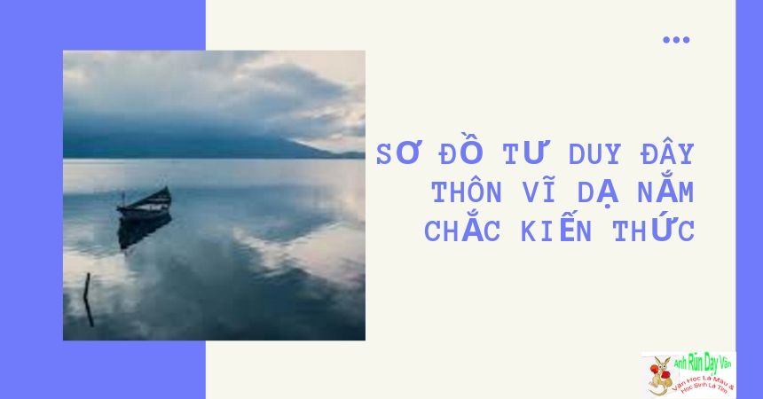 Sơ đồ tư duy Đây thôn vĩ dạ Nắm chắc kiến thức Sơ đồ tư duy Đây thôn vĩ dạ Nắm chắc kiến thức