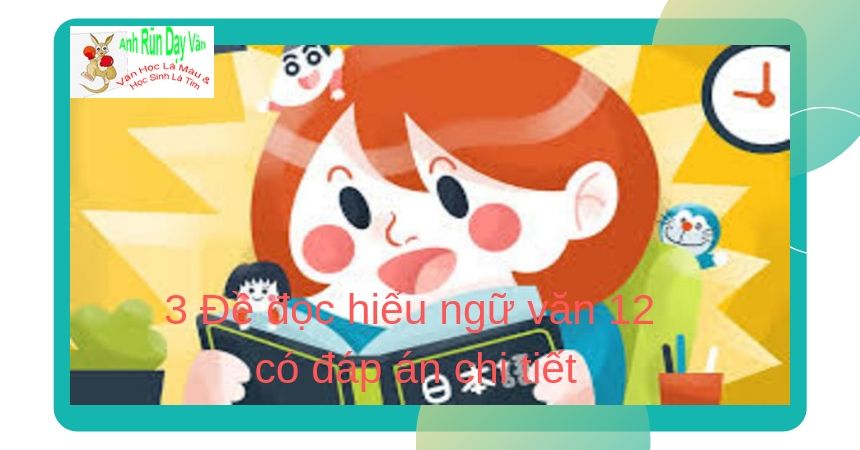 3 Đề đọc hiểu ngữ văn 12 có đáp án chi tiết 3 Đề đọc hiểu ngữ văn 12 có đáp án chi tiết