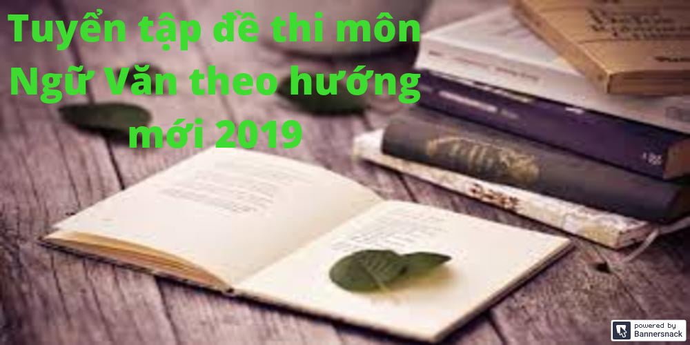 Đề thi THPT môn Văn theo hướng mới Đề thi THPT môn Văn theo hướng mới