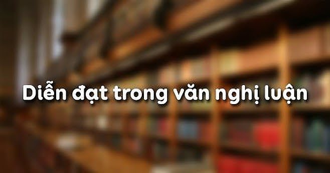 dien dat trong van nghi luan dien dat trong van nghi luan