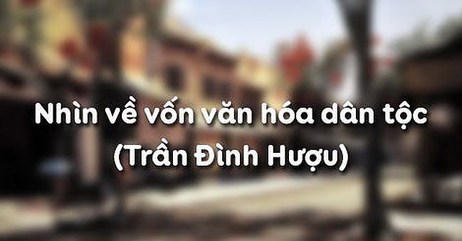 nhin ve von van hoa dan toc nhin ve von van hoa dan toc