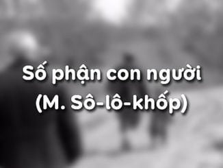 Giáo án số phận con người ngữ văn 12 chi tiết nhất 1 so phan con nguoi